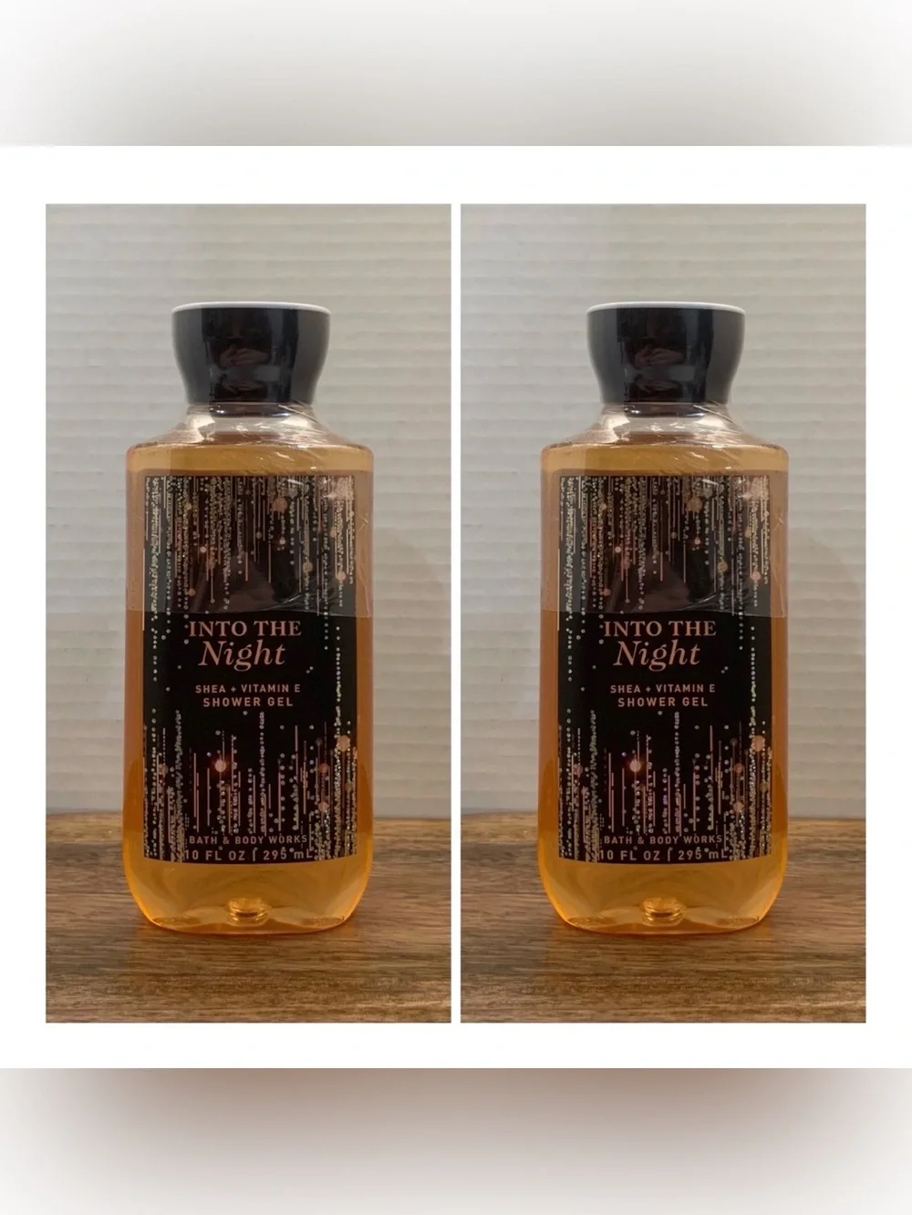 2~Bath and Body Works INTO THE NIGHT Shea + Vitamin E Shower Gel ~ 10 fl.oz.
